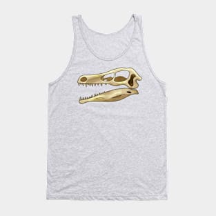 Velociraptor Skull Tank Top